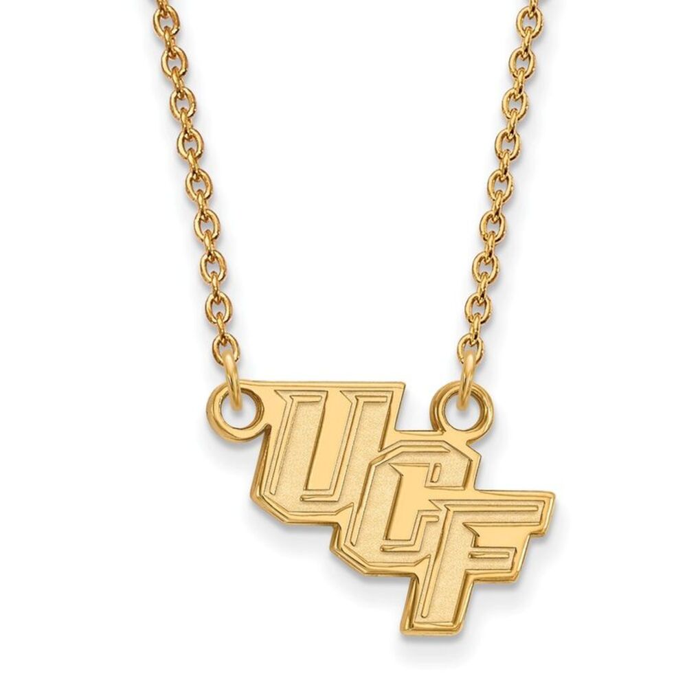 14k Gold Plated Silver Central Florida Small Pendant Necklace